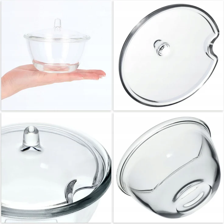 KADAX Zuckerdose, Zuckerdose mit Deckel, Zuckerbehälter aus Glas, elegant – Bild 2
