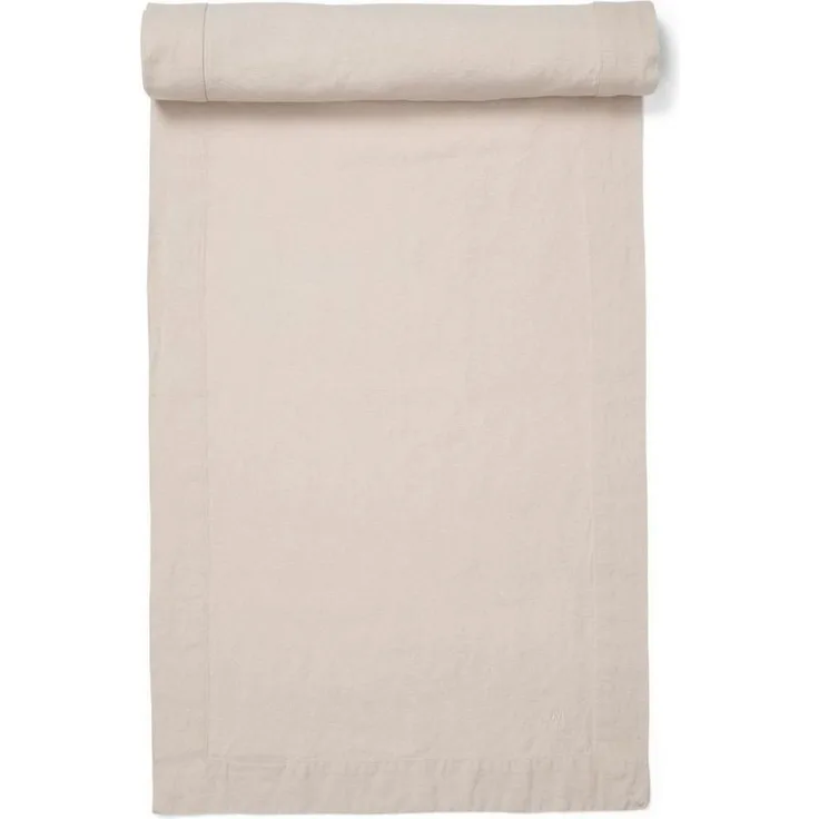 Marc O'Polo Home Tischläufer Akalla (1-tlg), aus 50% Baumwolle und 50% Leinen, unifarben