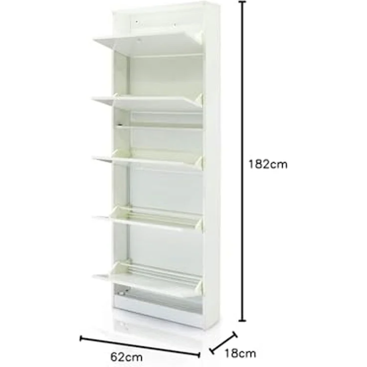 Dmora Schuhschrank mit 5 Klappen – Bild 2