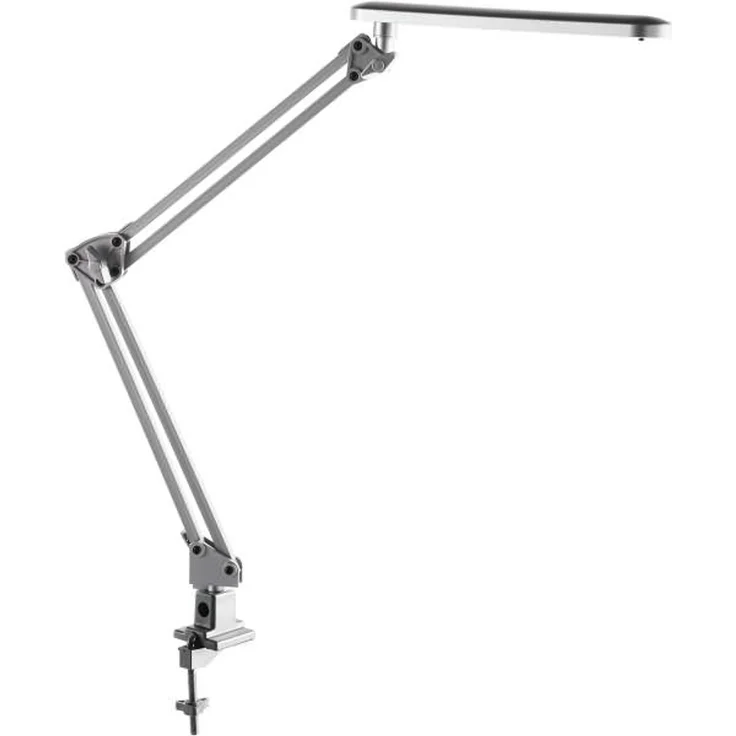 Alco LED-Schreibtischleuchte 962 mit Klemme silber – Bild 1