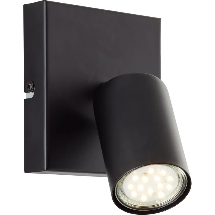 Brilliant Deckenstrahler Jello G99727/76 Wohnzimmer, Schlafzimmer Metall Indoor Decke schwarz - LED wechselbar – Bild 2