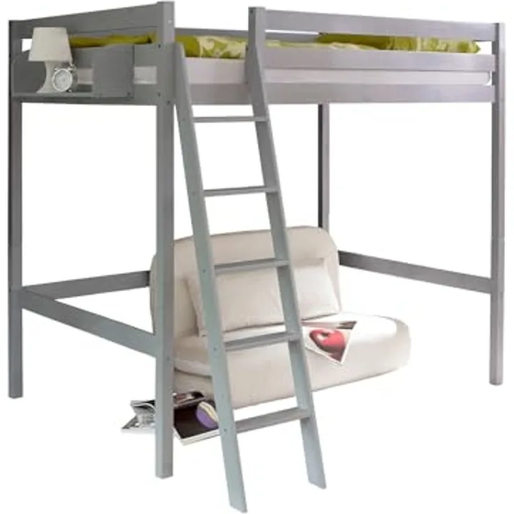 Doppel Hochbett "Matthias" 140x200 Kiefer