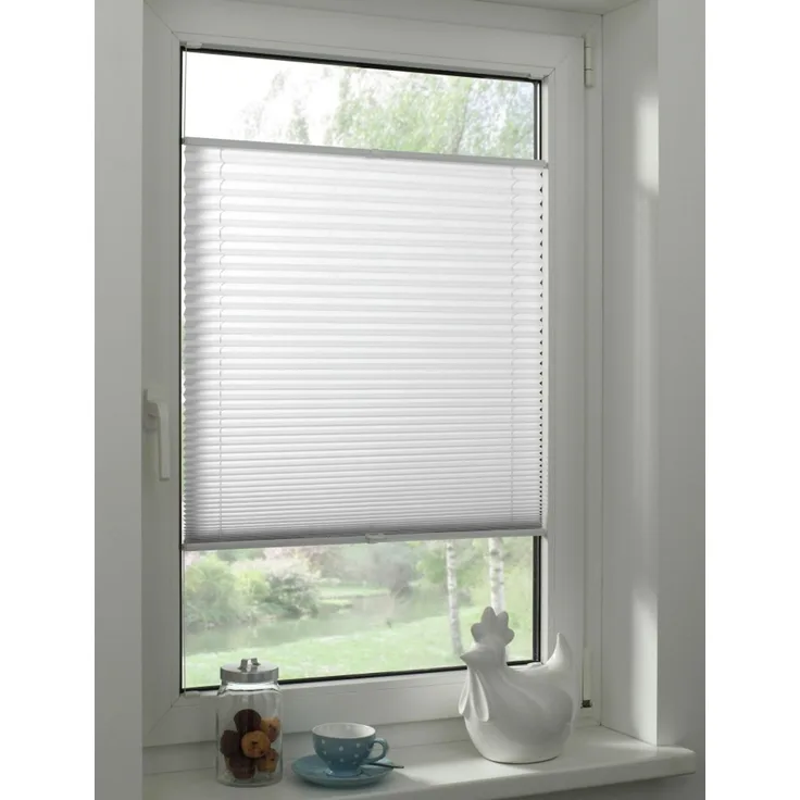 Gardinia Plissee weiß Concept