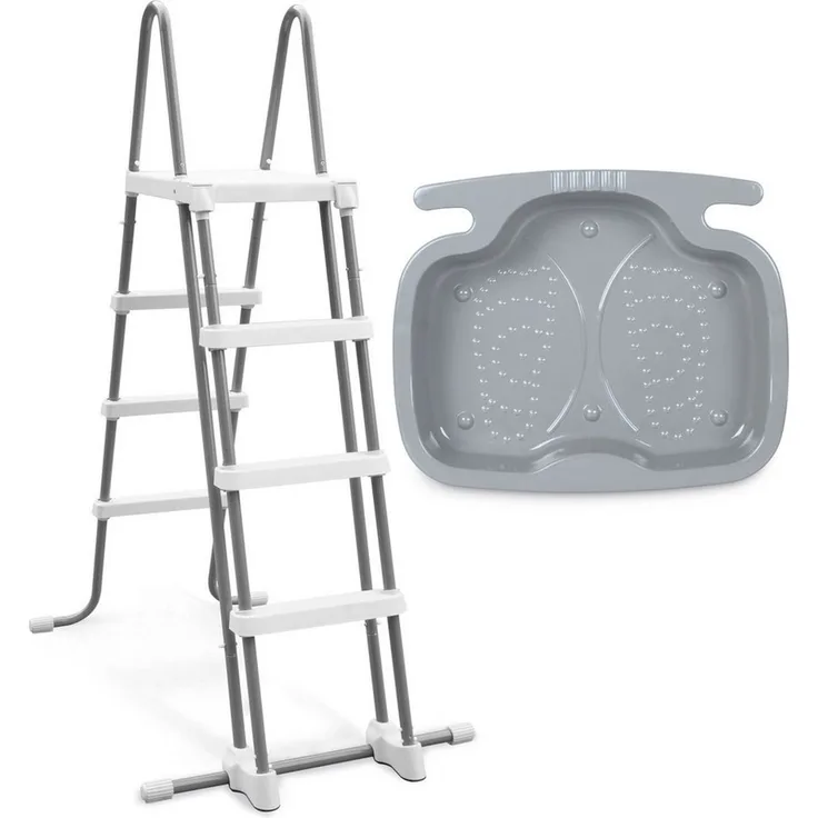 Intex Pool-Sicherheitsleiter »28076« 122 cm (Set), inkl. Intex Pool Fußbad