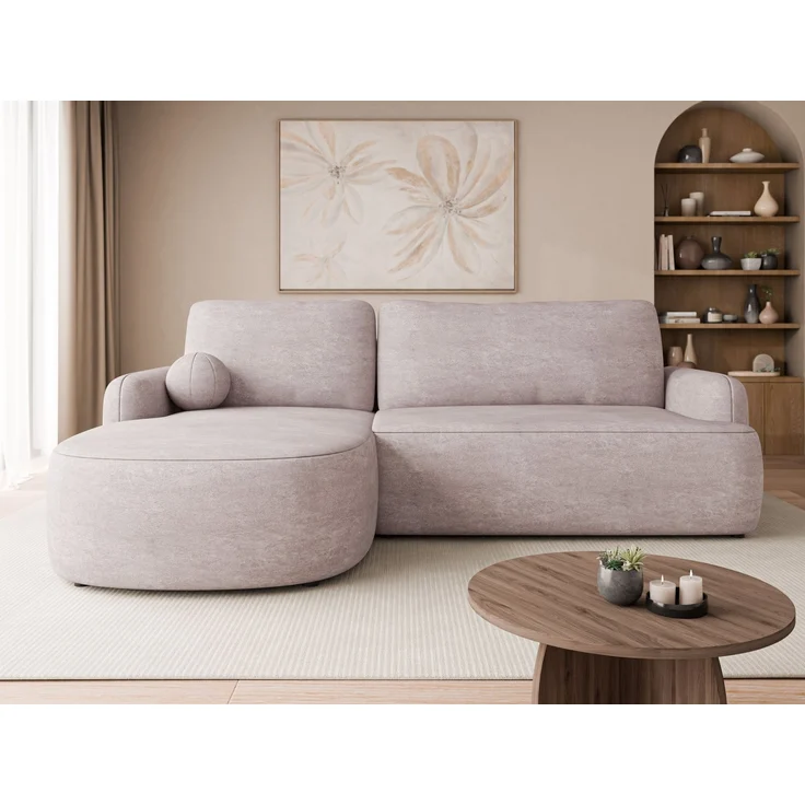 Mirjan24 Ecksofa Loridu (Farbe: Zoya 03, Seite: Links), 90 x 174 x 250 cm – Bild 2
