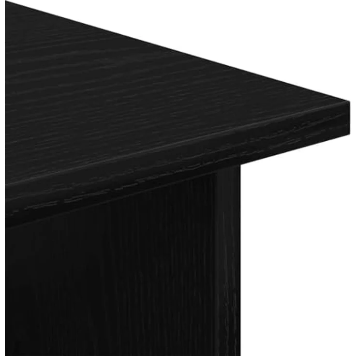 vidaXL Rollschrank Schwarz Eichen-Optik 60 x 45 x 55 cm Holzwerkstoff 862674 – Bild 6