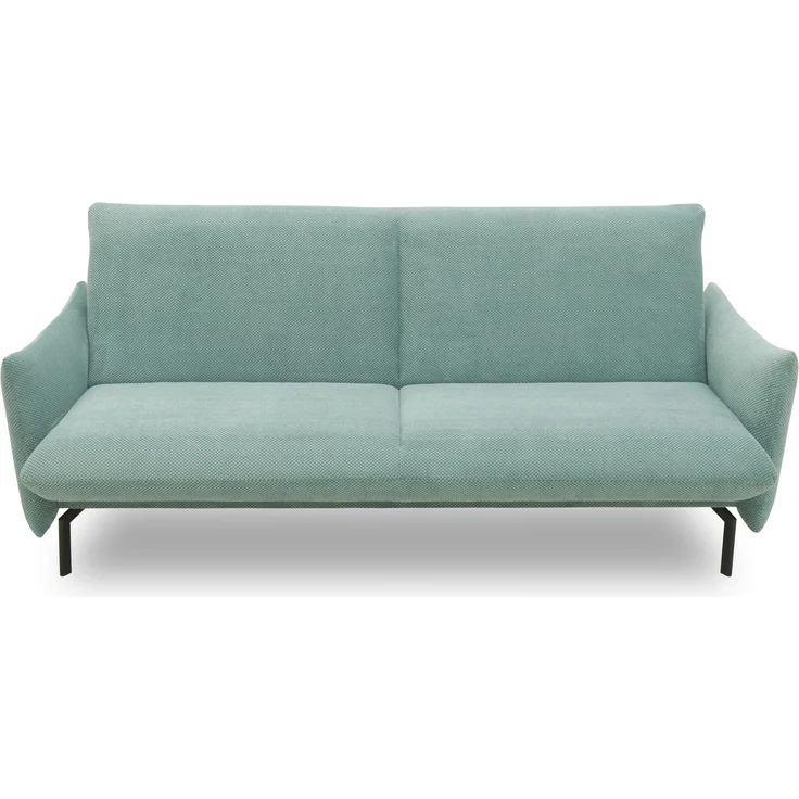 DOMO. collection Sofa 700 003, 2-Sitzer Liege, Rechteckig, Schlaffunktion, Füße mit Filzgleitern, 2er Couch, Polstergarnitur, 234 x 95 x 102 cm (BxTxH), mint – Bild 6