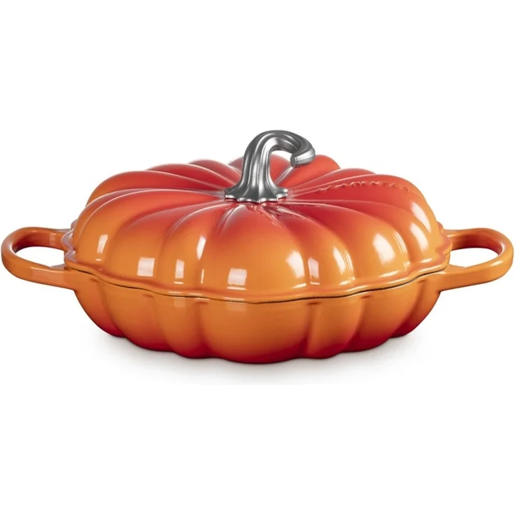 LeCreuset Gourmet-Profitopf Kürbis 28cm | Auswahl Ofenrot : Ofenrot – Bild 3