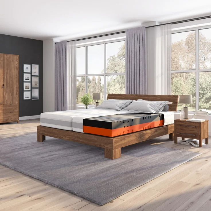 Hn8 Kaltschaum-Matratze "Sleep Balance", H2/H3, 90 x 200 cm, Höhe: ca. 18 cm – Bild 7