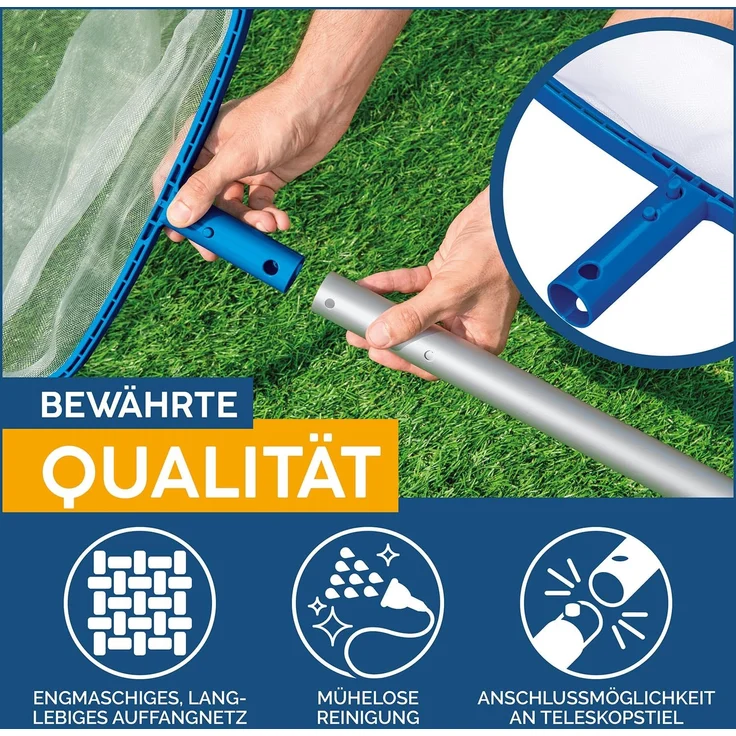 Bestway Poolkescher AquaNet für Bestway Teleskopstange, 43 x 21 cm – Bild 4