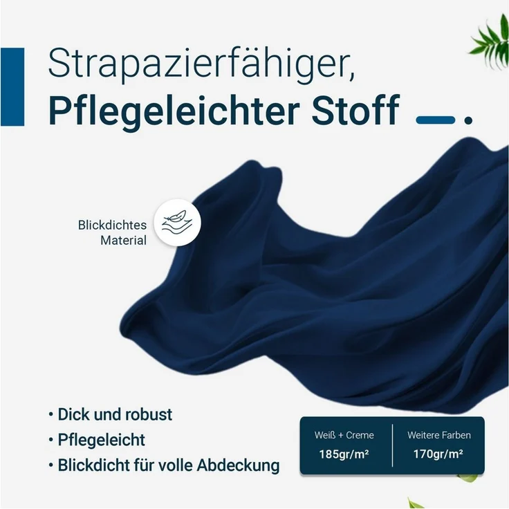 TexDeko Tischdecke universale Biertischdecke für Bierzeltgarnituren/Festzeltgarnituren (1-tlg), waschbar & wiederverwendbar (Farbe & Größe: nach Wahl) – Bild 2