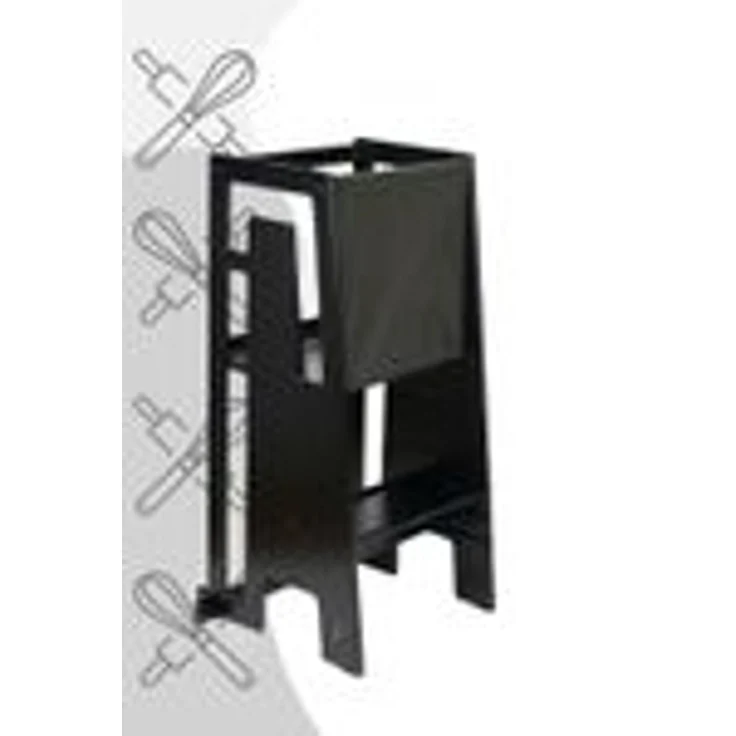 Tuki Lernturm inkl. Startertuch (Modell 2026) Black, Dark Olive – Bild 1