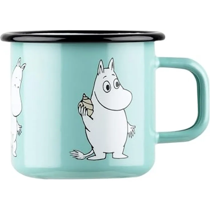 Muurla Kinderbecher Tasse Mumins Moomin Mint (370 ml)