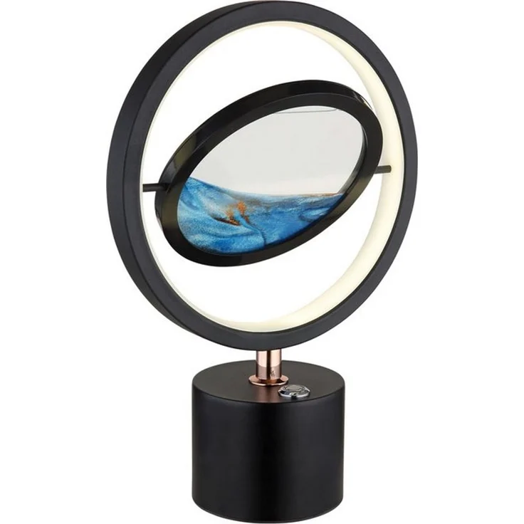 GLOBO LIGHTING LED Tischleuchte REEDI, LED fest integriert, Tischlampe/Touch Ein/Aus/Akku/Leuchtdauer ca. 6-8 Std – Bild 4