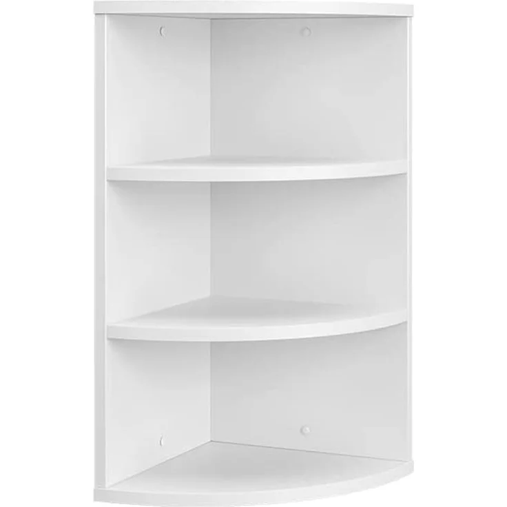 Wandregal Ecki Weiß 30 x 60 cm Vicco – Bild 1