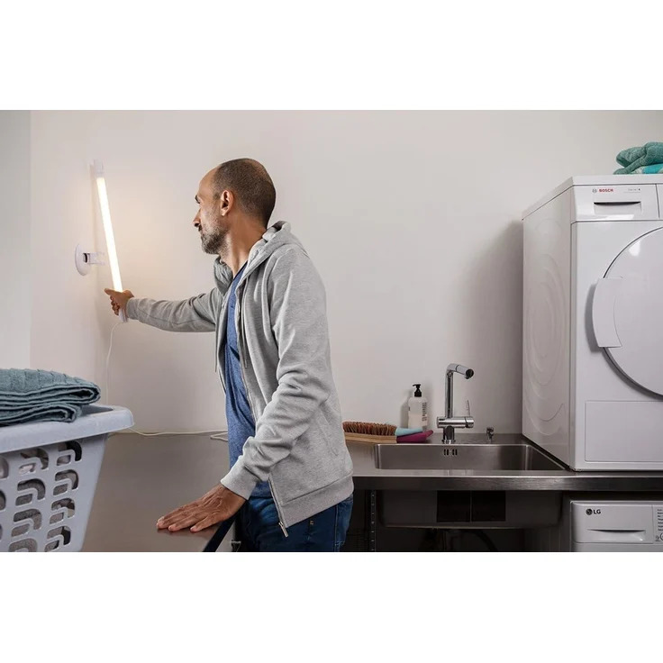 Osram LED Lichtbund-Leuchte, fuer innenanwendungen, warmweisss, 600, 0 mm x 35, 0 mm x 86, 0 mm, TubeKit Lichtleiste – Bild 5