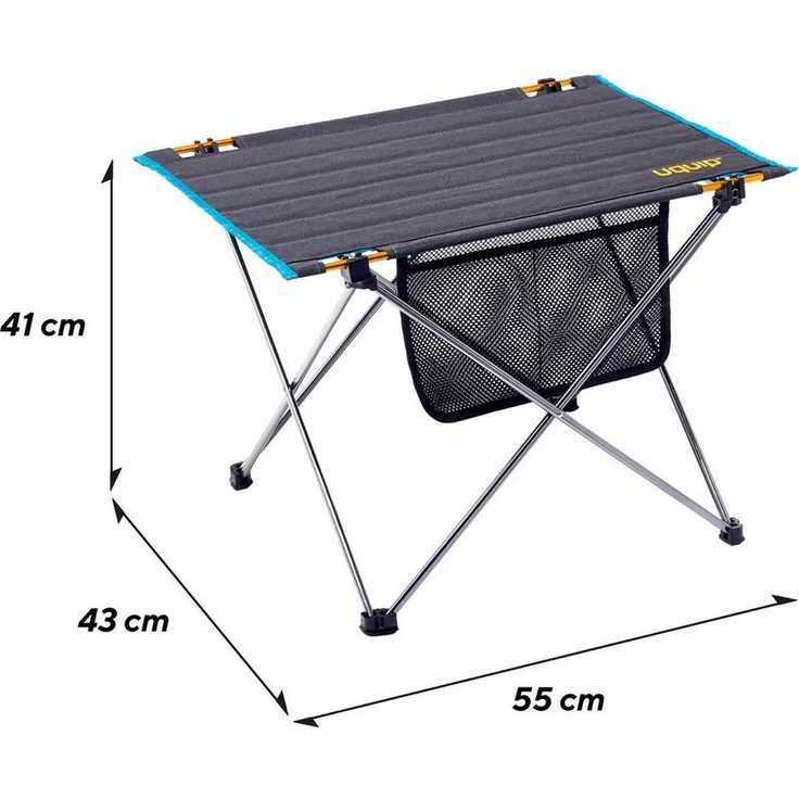 UQUIP Campingtisch Campingtisch Liberty M Camping Falttisch, Rolltisch Klapptisch Leicht Alu