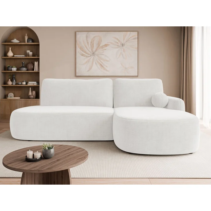 Mirjan24 Ecksofa Loridu O (Farbe: Golden 01, Seite: Rechts), 90 x 174 x 274 cm – Bild 2