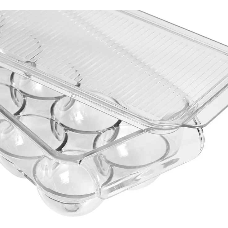 Homeware Ordnungssystem 4-tlg, Kunststoff klar, 24 x 33 x 1.3 cm, BPA-frei – Bild 6