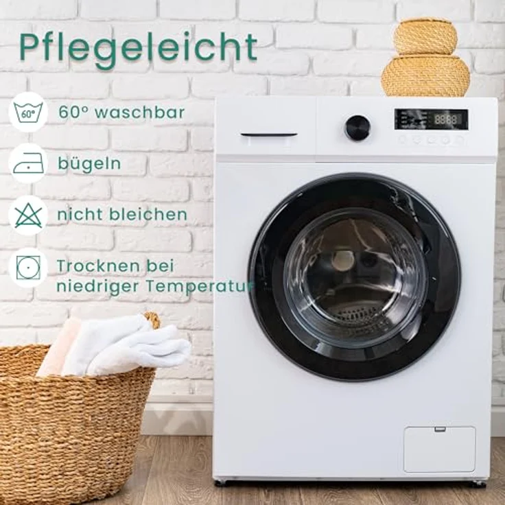 Livessa Seitenschläferkissen Bezug 40x145 - Verdeckter Reißverschluss an der Langen Seite, aus%100 Baumwolle Jersey Stoff, Ultra weich und atmungsaktiv, Oeko-Tex Zertifiziert – Bild 6