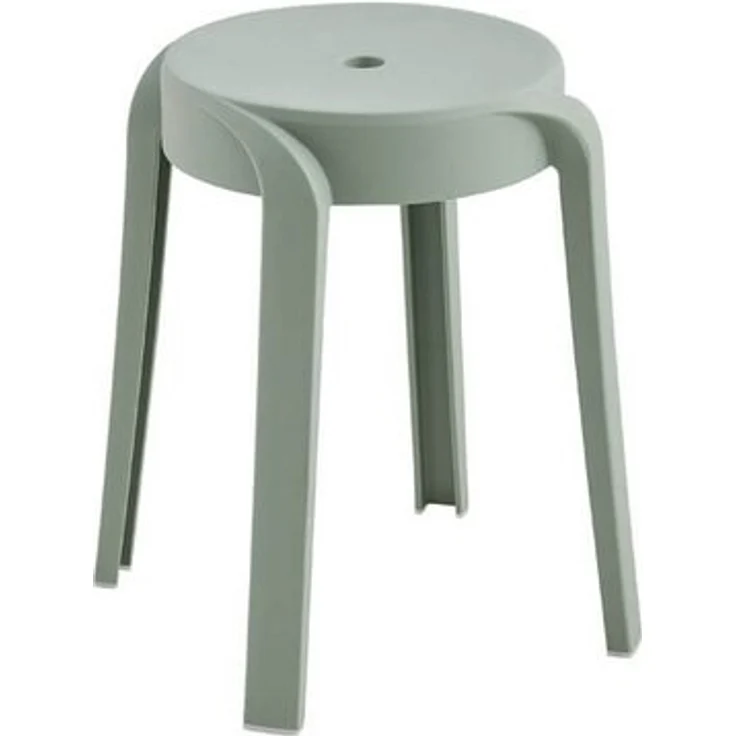 HOME DELUXE Hocker stapelbar NIVO – Grün, 8er Set – Bild 4