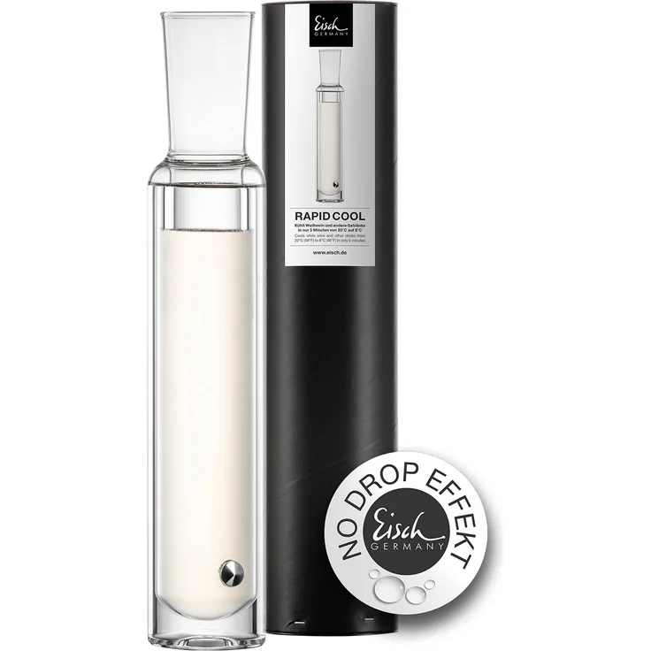 Eisch Rapid Cool Kühldekanter in Geschenkröhre