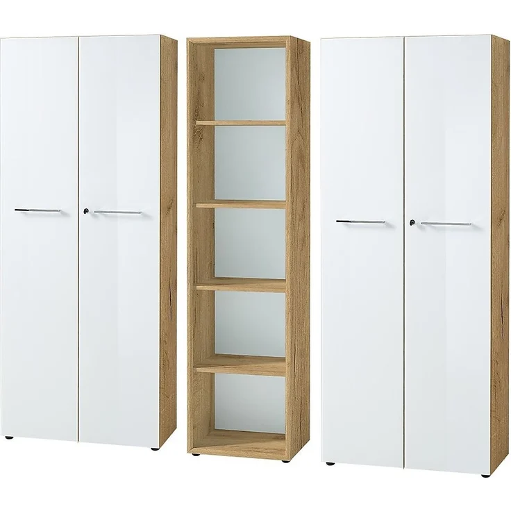 GERMANIA Bürokombination MONTERIA HT 196x37 cm bunt Komplett-Büro Büro – Bild 1