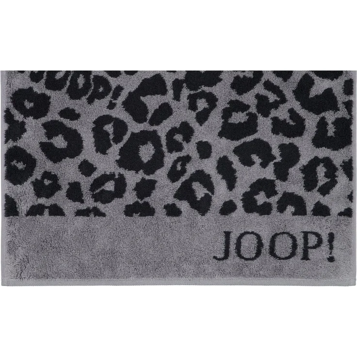 JOOP! Handtuch Joop! Handtuch Duschtuch Gästetuch Leo Allover 1707-90 graphit, Walkfrottier (1-St), 100% Baumwolle – Bild 2