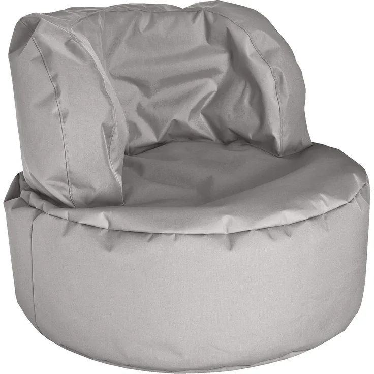 Sitting Point Sitzsack Scuba Bebop Uni in grau