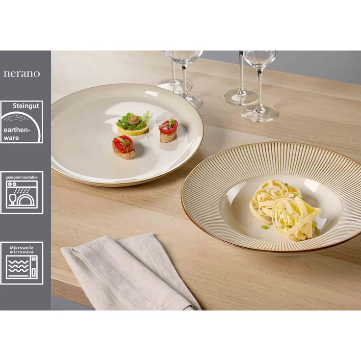 Ritzenhoff & Breker Nerano Pizzateller ø 32 cm 4er Set – Bild 2