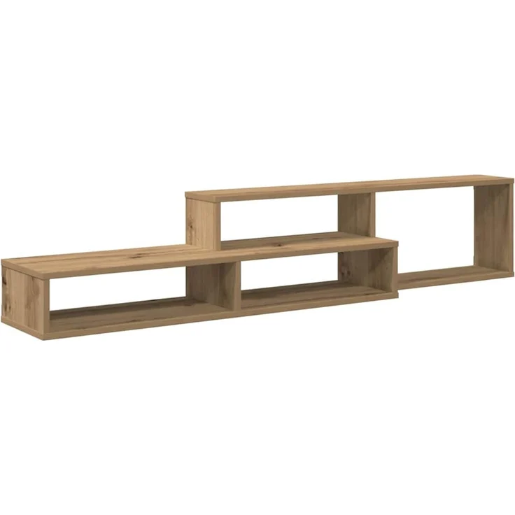 Wand-TV Stand, TV-Regal 150x25x28,5cm Holzwerkstoff – Bild 2