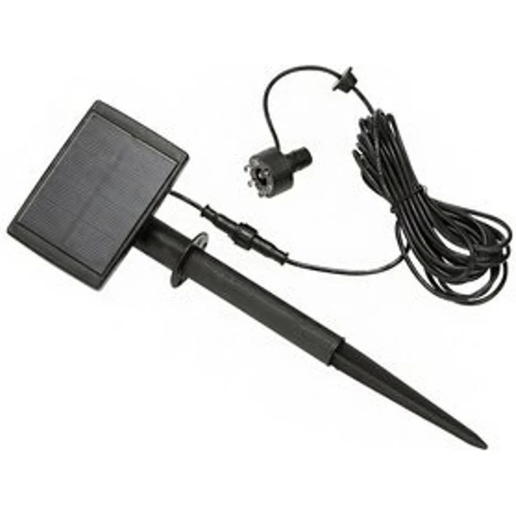 Dehner Solar LED-Universalbeleuchtung, Ø LED-Kopf 3 cm, Kunststoff, schwarz – Bild 6