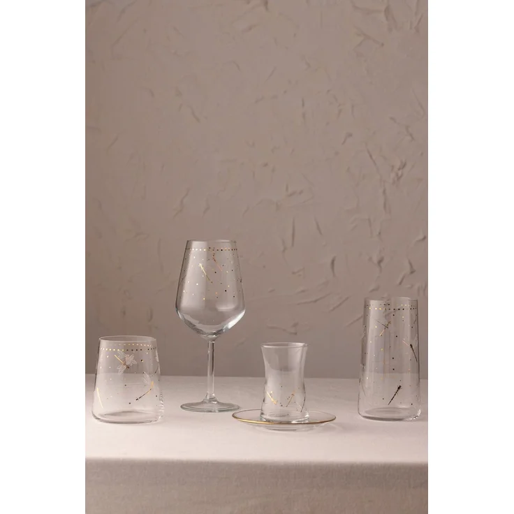 Hermia Concept 'Dragonfly 420' Gläser-Set (4-teilig), Transparent, 9 x 9 x 10 cm, 420 ml – Bild 4