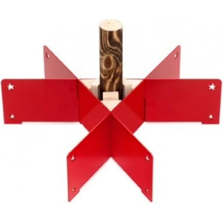 Halleluja Christbaumständer Rot