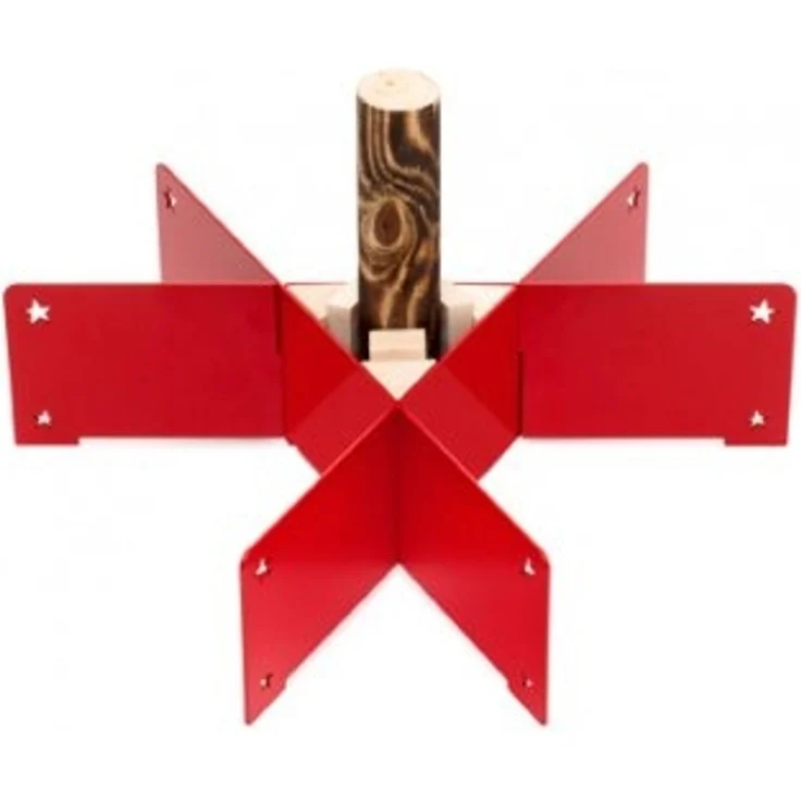 Halleluja Christbaumständer Rot – Bild 1