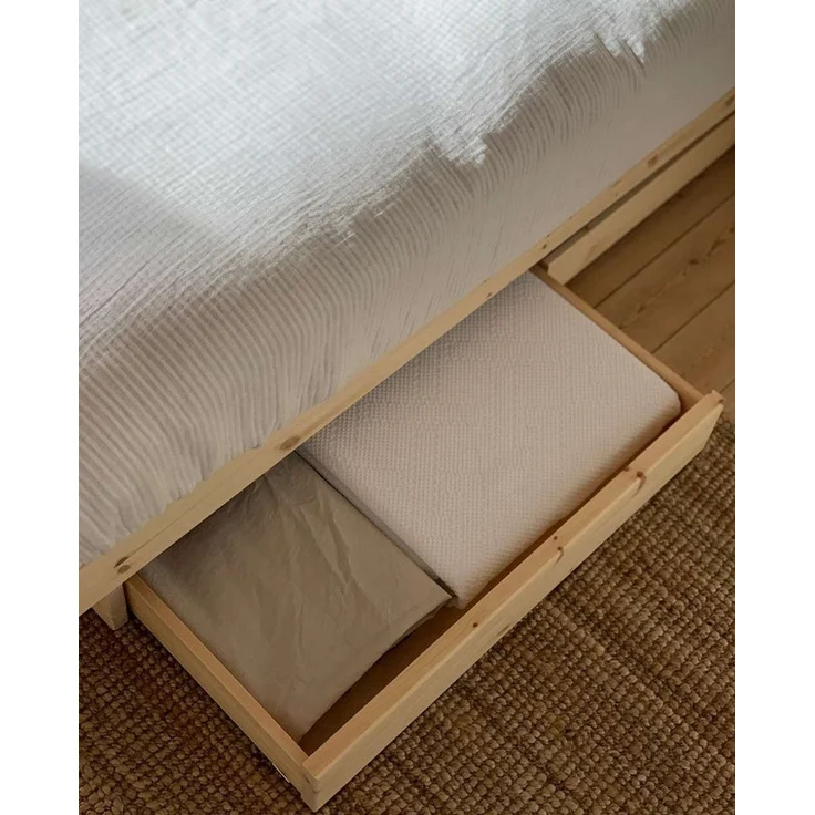 Karup Design Bettgestell Kanso Bed, Stauraumbett, Bett mit oder ohne Schubladen, Bett mit/ohne Schubladen, inkl Lattenrost, FSC®zertifiert – Bild 4