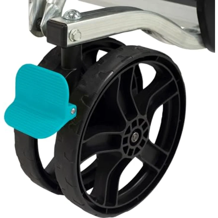 Cornilleau Outdoor Tischtennisplatte 400X, blendfreie Melaminharzplatte, DSI-Verriegelungsmechanismus, höhenverstellbare Füße, schwarz – Bild 6