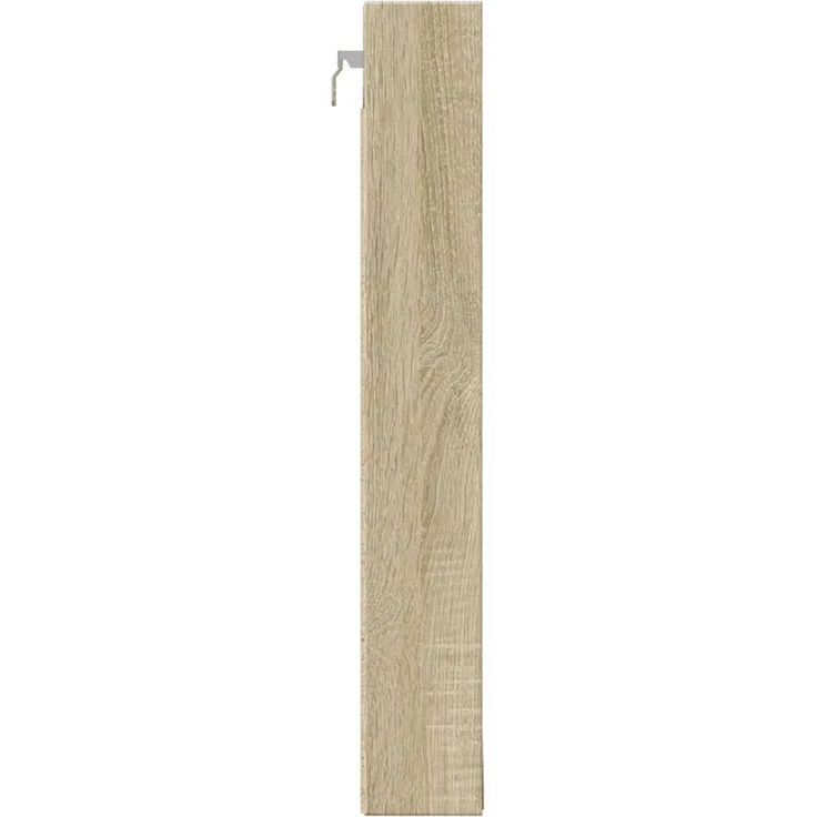 vidaXL Vitrinenschrank Sonoma-Eiche 100x8,5x58 cm Holzwerkstoff 847942 – Bild 4