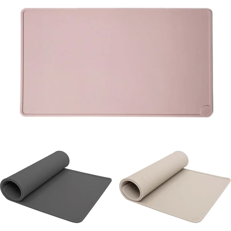 LucyBalu Napfunterlage SQUARE (50 x 29 cm), für Katzen, verschiedene Farben, lebensmittelechtes Silikon