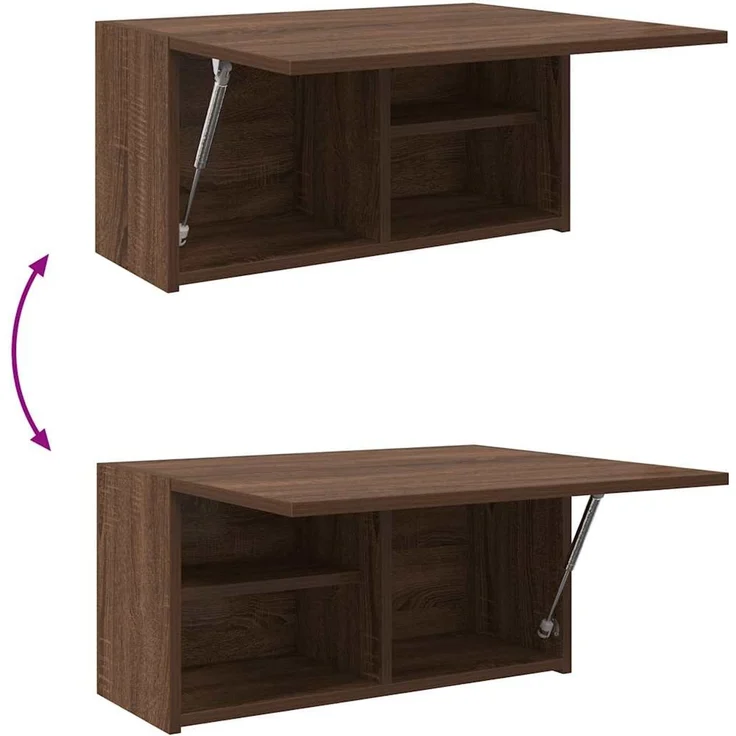 vidaXL Bad-Wandschrank Braun Eichen-Optik 60x25x30 cm Holzwerkstoff 860064 – Bild 7