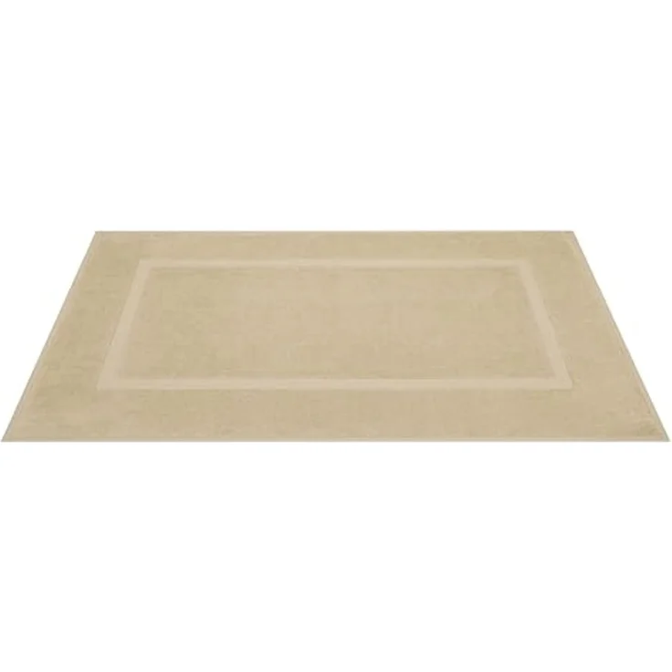 HAMMETEX Badematte Hotelmatte, Duschvorleger, Höhe 5 mm, rutschhemmend beschichtet, beidseitig nutzbar, Baumwolle, rechteckig, 2-teiliges Set, einfarbig, 100% Baumwolle – Bild 5