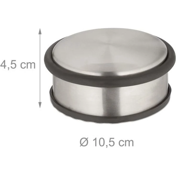 Relaxdays Edelstahl Türstopper im 4er Set – Bild 4
