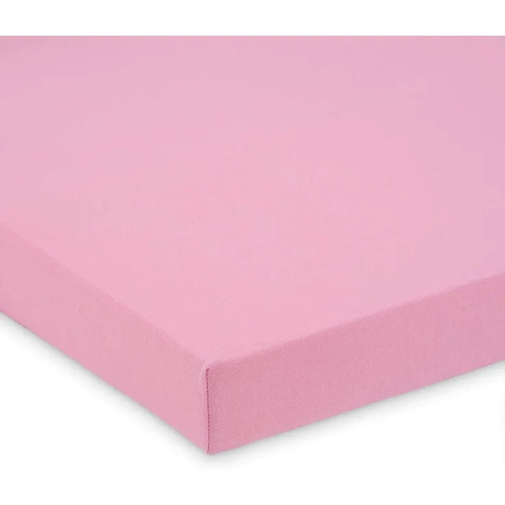 FabiMax 2676 Jersey Spannbettlaken für Kinderbett, 70x140 cm, rosa