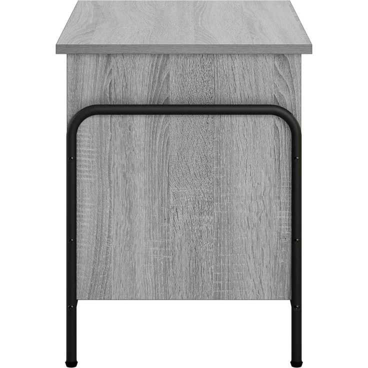 vidaXL Aufbewahrungsbox Sonoma-Grau 80 x 40 x 49,5 cm Holzwerkstoff 8013671 – Bild 4