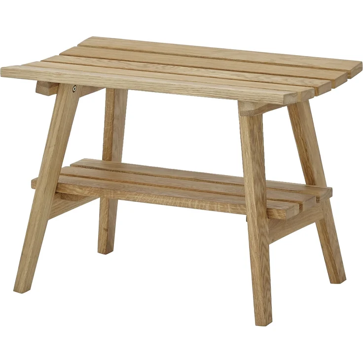 Garderoben-Set >BANTRY< (4-tlg.) in Eiche, Massivholz - 110x170x36cm (BxHxT) – Bild 2