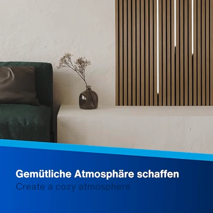 REV LED für Akustikpaneele - 3m, selbstklebend, dimmbar, zuschneidbar, inkl. LED-Profil - unsichtbar in ausgeschalteten Zustand – Bild 11
