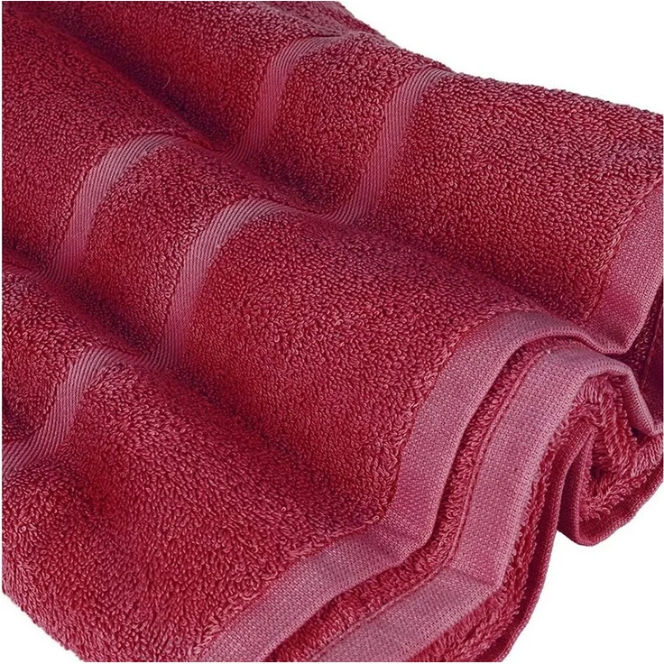 StickandShine Saunatuch 4er Set Premium Frottee Saunatücher 80x200 cm BORDEAUX Frottee – Bild 4