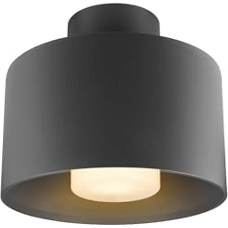 SLV PHOTONI CYL, Deckenaufbauleuchte, zylindrisch, 1x max. 13W, E27, schwarz - Wand- und Deckenleuchten – Bild 2