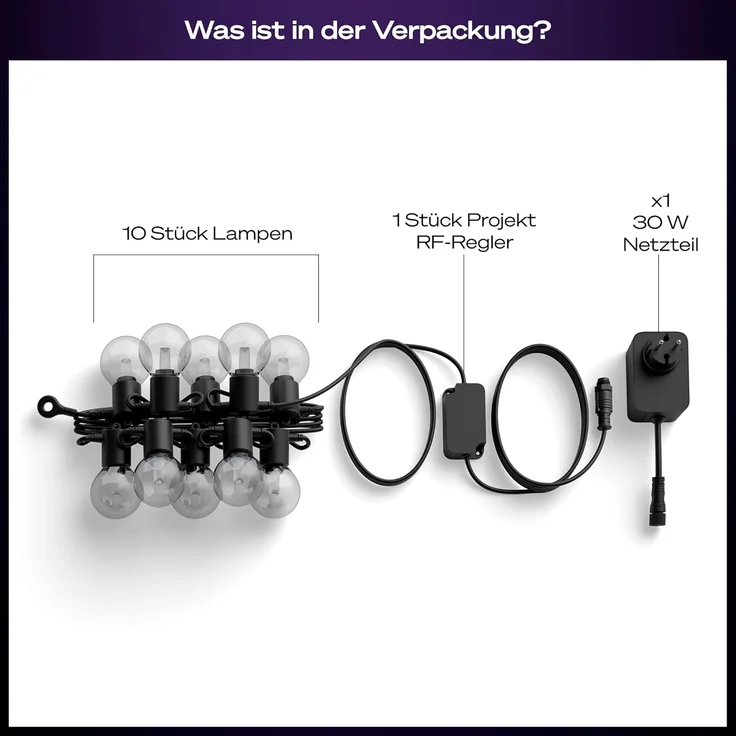Philips Hue Festavia Globe Outdoor Lichterkette 7 m EU – Bild 10