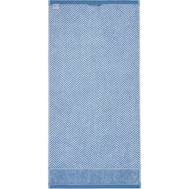 herzbach home Duschtücher Italiana 70x140 cm, (2-St), 500g/m², Premium-Qualität, 100% Baumwolle, gemustert – Bild 3
